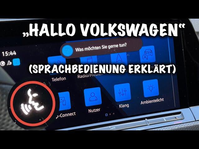 „Hallo Volkswagen“ - VW Sprachbedienung erklärt