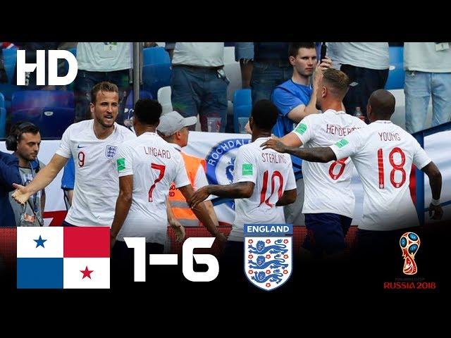 England vs Panama (6-1) - 2018 FIFA World Cup Russia- Highlights HD