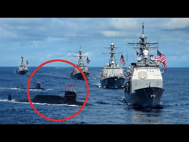 A Chinese SPY Submarine SURFACES WITHIN US Fleet, Then THIS Happened...