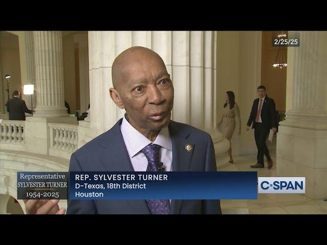 Rep. Sylvester Turner (D-TX) Profile Interview