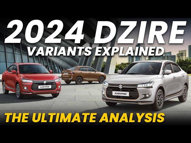 New Dzire Variants Explained | 61, VXI, ZXI, ZXI+ | Petrol & CNG