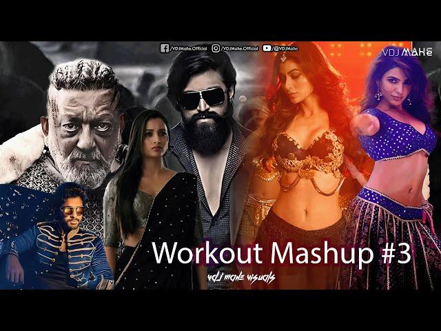 Workout Mashup #3 – The Motivational Mashup 2024 By DJ DALAL LONON & VDJ Mahe - Bollywood Song HD