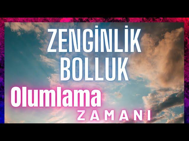 Para Bolluk Zenginlik Olumlamaları