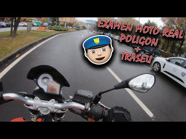 EXAMEN MOTO REAL (POLIGON + TRASEU) | Admis ️