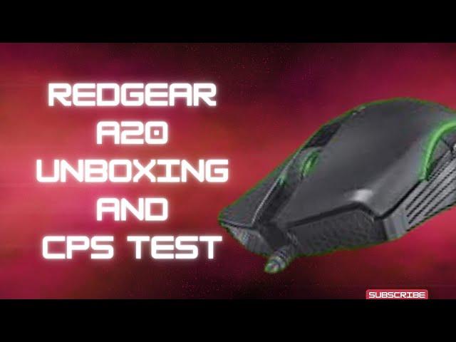 The Ultimate Clicking Test: Redgear A20 Mouse Unboxing & Review #unboxing #redgeara20 #gamingmouse