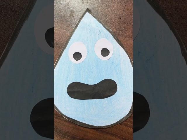 Water Droplets|| Help in Water Cycle || 10 Minutes of Quality Time || Drawing || Craft ||