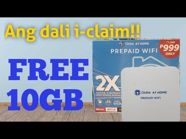 Paano set up ang Globe at Home Prepaid Wifi