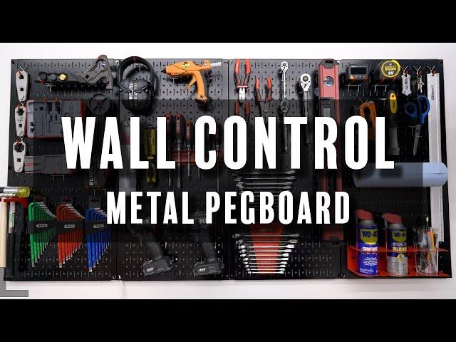 Wall Control Metal Pegboard & Accessories