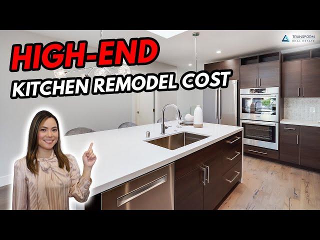 How Much Does a High End Kitchen Remodel Cost & Kitchen Remodel Cost Saving Tips