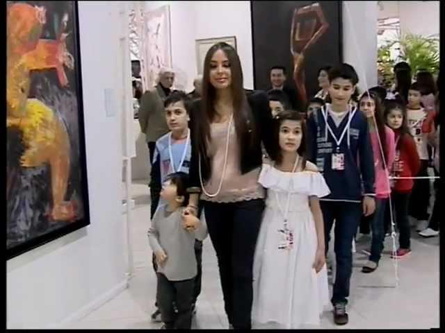 Leyla Aliyeva attended the inauguration of an exhibition entitled "Great Deeds of Skilful Hands"