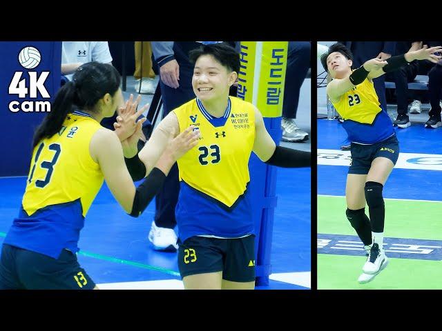 Wipawee Srithong fancam วิภาวี ศรีทอง No.23 Hyundai Volleyball V-leuage