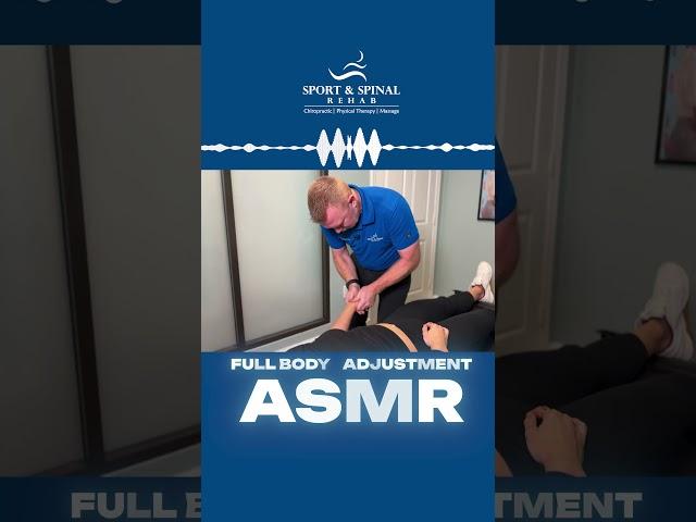 ASMR Chiropractic Cracks