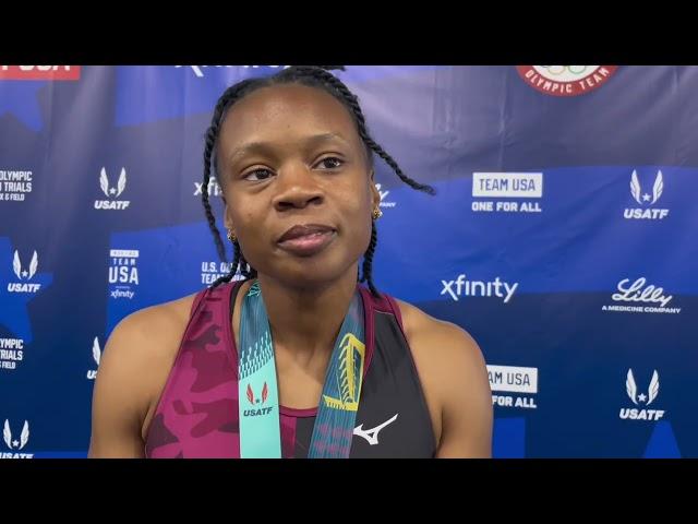 Keturah Orji Reflects On Final US Olympic Trials After Qualifying for Paris Olympics in Triple Jump