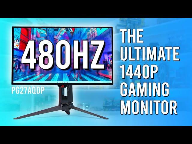 1440p 480Hz OLED Is Here! - Asus ROG Swift OLED PG27AQDP Review