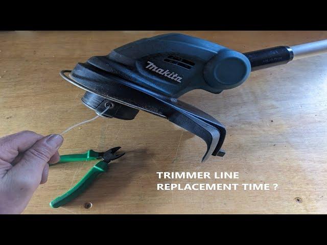 MAKITA DUR181Z Strimmer line replace / Install new string trimmer line