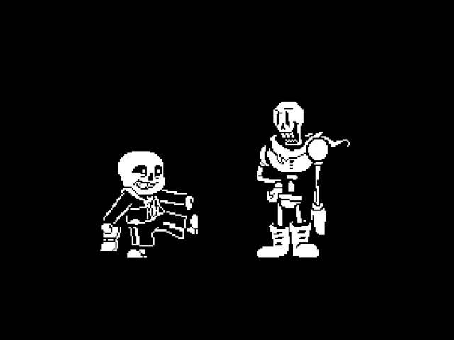 Sans and Papyrus tell a joke