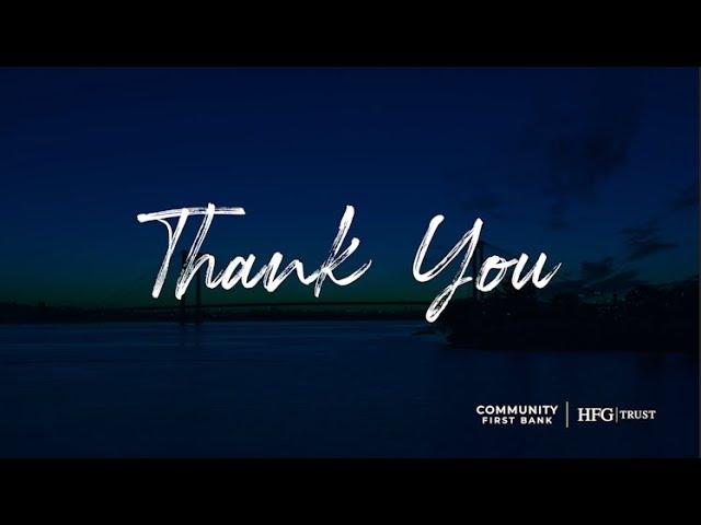 Client Appreciation 2021 | Community First Bank & HFG Trust