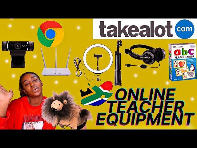 Basic Teaching Online Equipment 2021 Cheap on takealot!