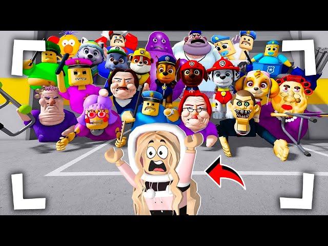 Escape Evil Granny, Barry Prison, Siren Police Cop, Rainbow Friends - Best Of Roblox