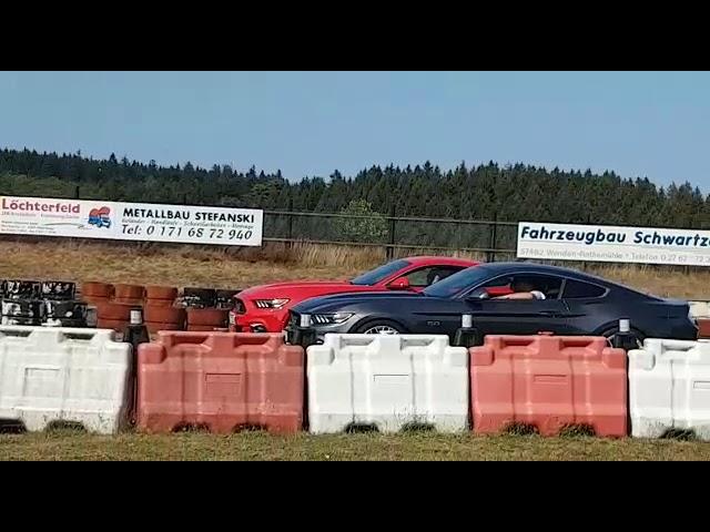 Mustang zu Besuch Kartbahn-Wildbergerhütte Teil 5