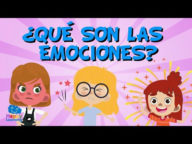 ¿QUÉ SON LAS EMOCIONES? | Vídeos Educativos para Niños