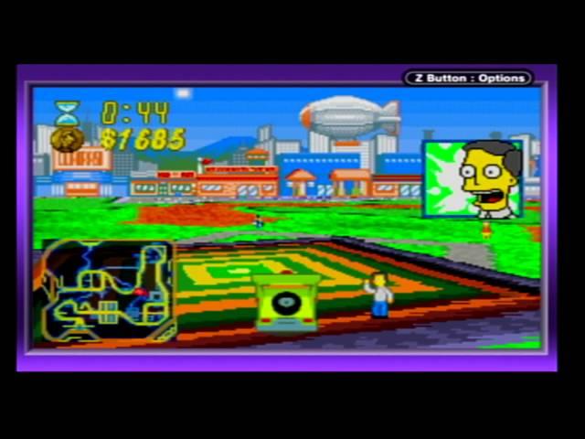 The Simpsons Road Rage (GBA) marathon part 1