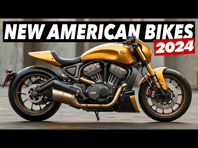 Top 7 New AMERICAN Motorcycles For 2024