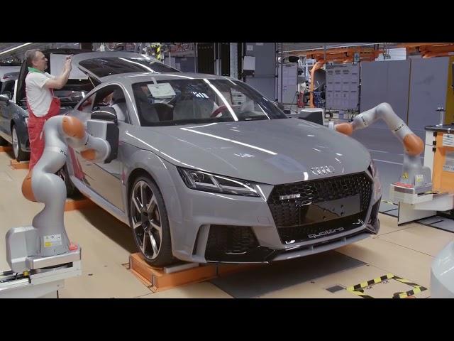 How is made Audi TT RS as on VIP Production Line