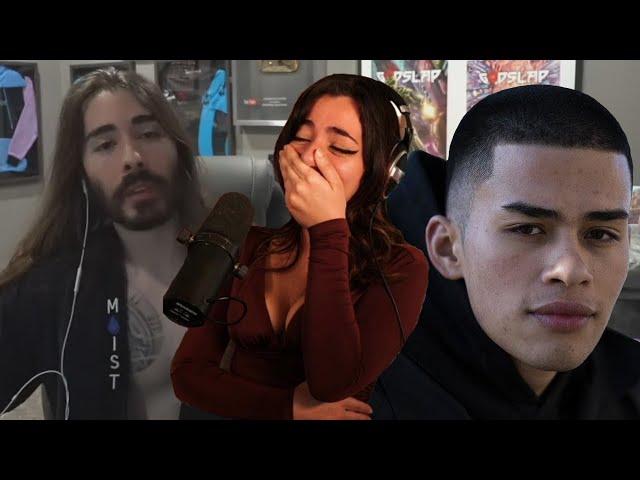 Denims reacts to MoistCr1tikal DESTORYING Sneako