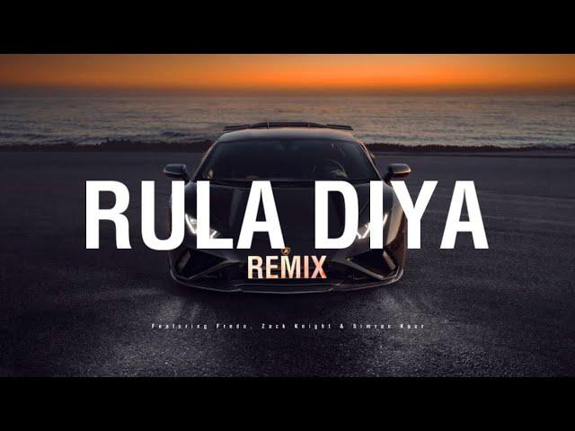 Simran Kaur x Ay Beats x Kasim G - Rula Diya (REMIX) | ft. Fredo [Music Video]