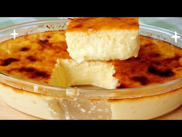 THE RICHEST and EASIEST DESSERT in 1 MINUTE (ONLY 4 INGREDIENTS and NO FLOUR)