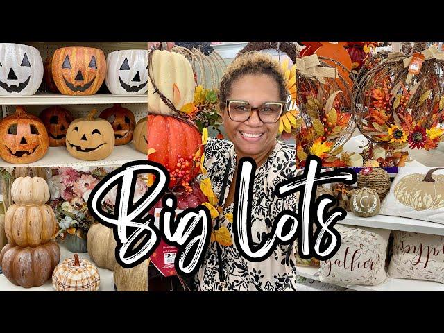 NEW BIG LOTS FALL & HARVEST DECOR 2024 • SHOP WITH ME