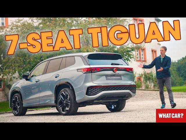 NEW VW Tayron revealed – VW Tiguan Allspace seven-seat SUV REBORN! | What Car?