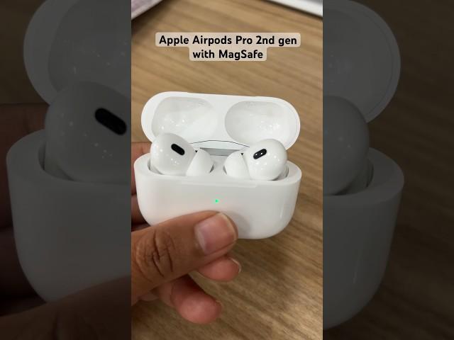 Apple Airpods Pro 2nd generation with Magsafe #apple #airpodspro #gadgets #magsafe #india #shorts