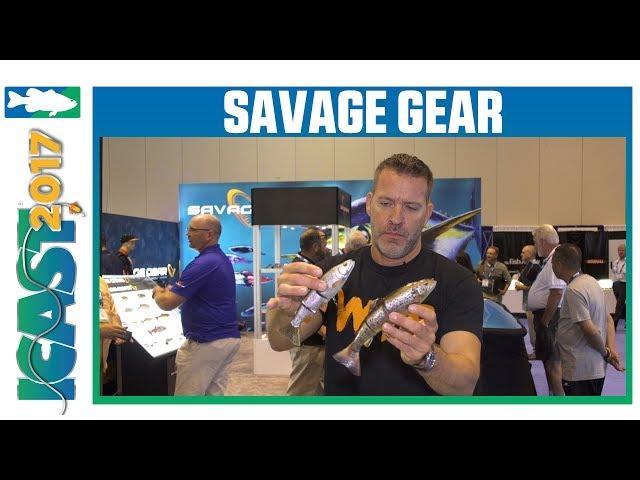 Savage Gear 4D Pro Series Trout Swimbait and Line Thru Trout with Mads | ICAST 2017