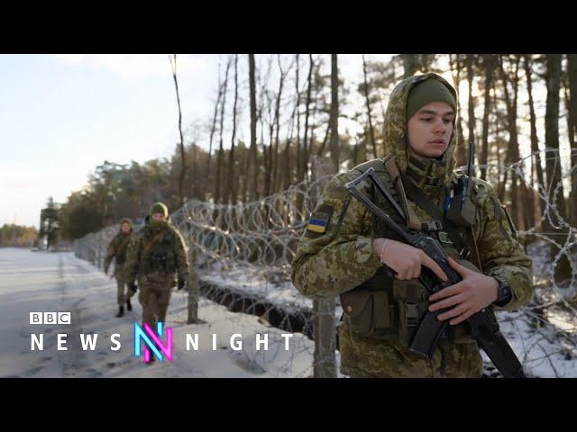 On Ukraine’s border as tensions escalate with Russia - BBC Newsnight