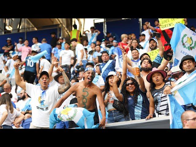 Guatemala 3 - 2 Guadalupe . Reacción de Hinchas en New Jersey. Copa Oro 2023