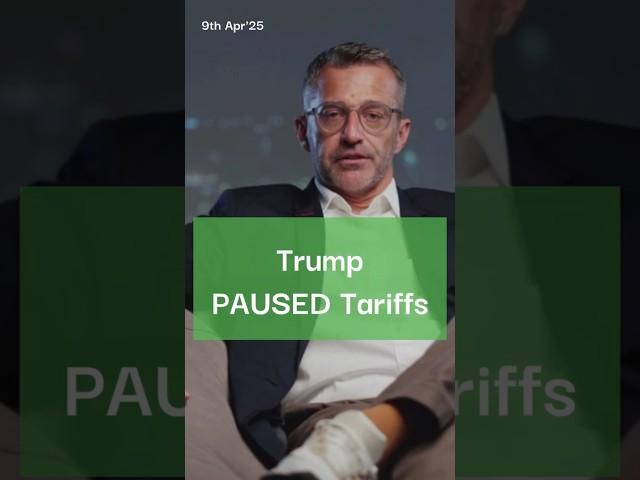Trump paused Tariffs | Big Rally in USA Market