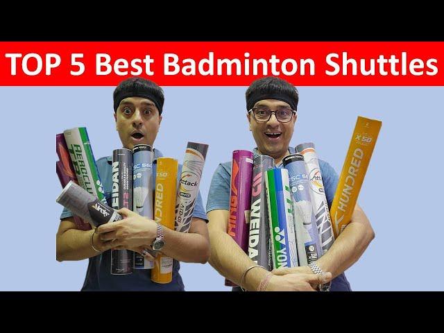 Top 5 best badminton shuttlecocks under 1600INR#badminton #shuttle #viral