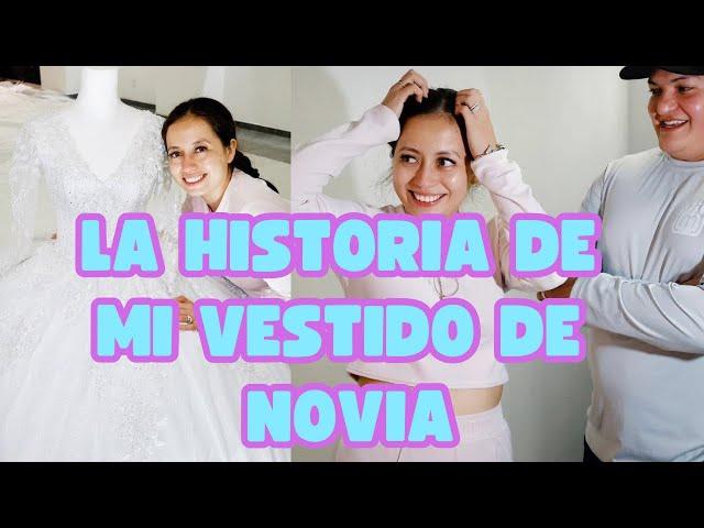 Así está la historia de mi vestido de novia/mariajessica 🫶 #blog #boda #vestido #novia #amor