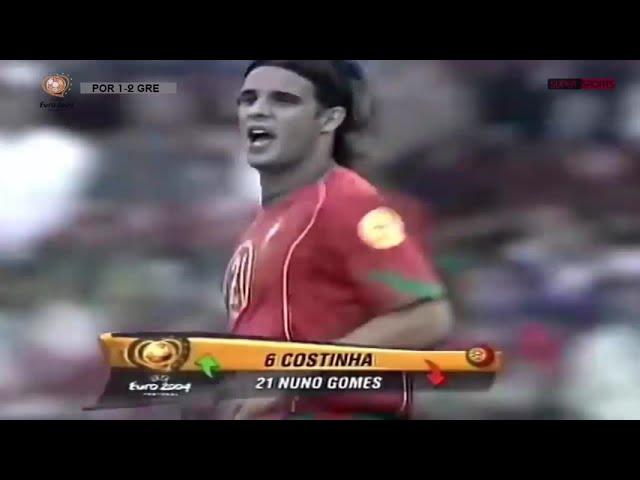 Portugal vs Greece (1-2) Euro 2004 Opening match