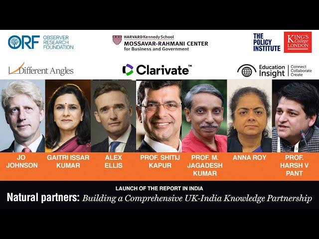 Natural Partners: Building a Comprehensive UK-India Knowledge Partnership