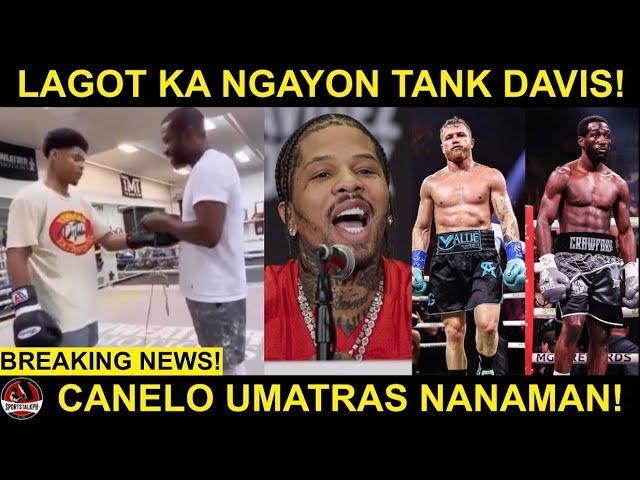 Mayweather KUKUNIN na si Stevenson para TALUNIN si Tank Davis | Saudi SUMUKO kay Canelo!