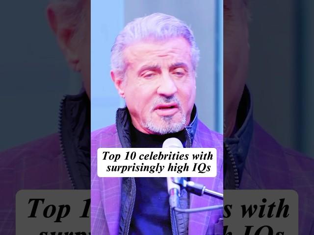 Top 10 celebrities with surprisingly high IQs. #actor #fyp #rowanatkinson #marilynmonroe #mattdamon