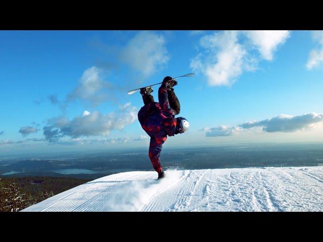 Mark McMorris and Seb Toots Shred Custom Built Terrain Park | Uncorked