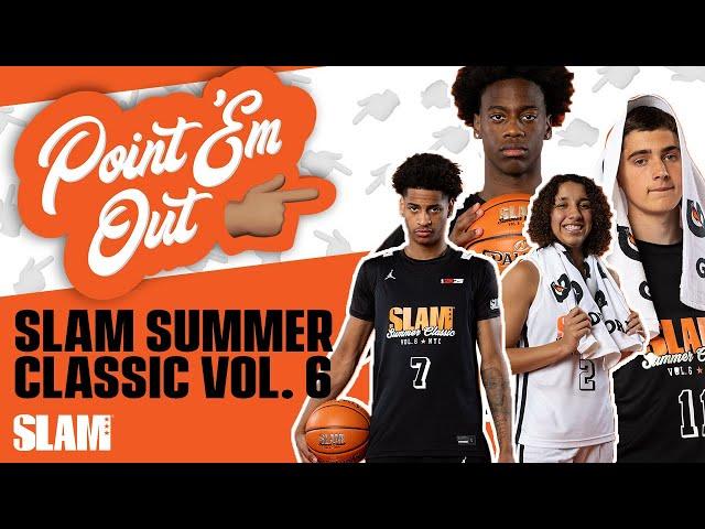 Kiyan Anthony & AJ Dybantsa Freestyle Lowkey Goes CRAZY   SLAM Summer Classic Vol. 6 Point 'Em Out