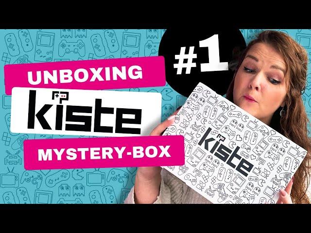 UNBOXING Mystery Gaming Box: retrokiste No.1