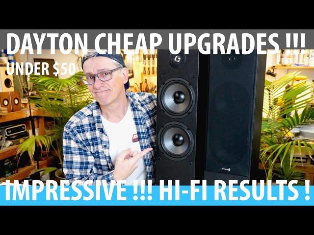 Dayton Audio T652 Speaker Upgrade | DIY | Low Cost Hi-Fi Giveaway. Enter to Win.