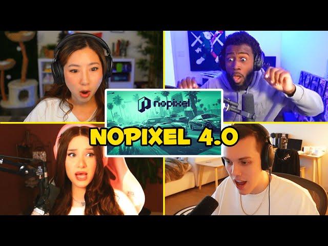 Streamer's Reaction to Nopixel 4.0 Trailer