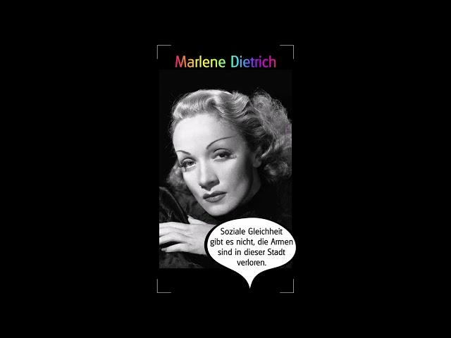 "Marlene Dietrich: Das ist Berlin". | "Berlin, Berlin, was ist aus dir geworden?" - Horst Bulla